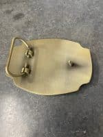 Custom Cast Metal Belt Buckle (3.5"x2.5") - 1